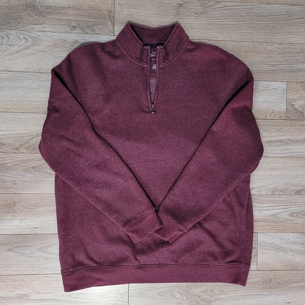 Croft & Barrow Quarter Zip Sweater